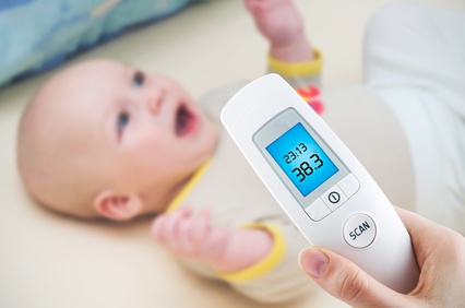 Come misurare la febbre ad un neonato